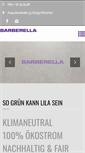 Mobile Screenshot of barberella-friseure.de